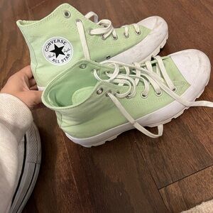 Converse Mint Green High-Tops